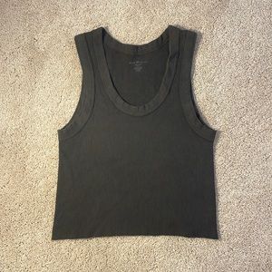 Brandy Melville Dark Brown Connor Tank